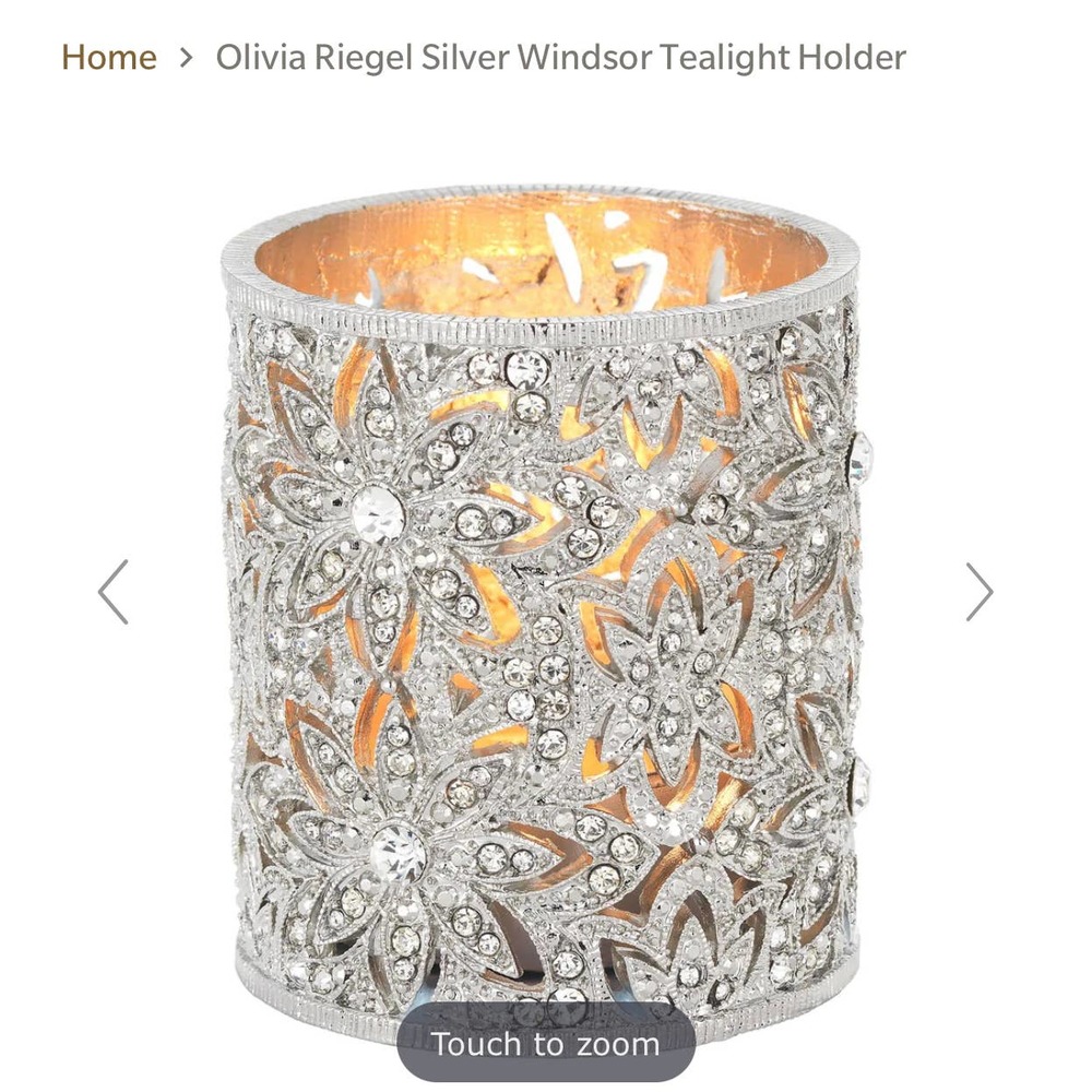 Olivia Riegel Windsor tea light
